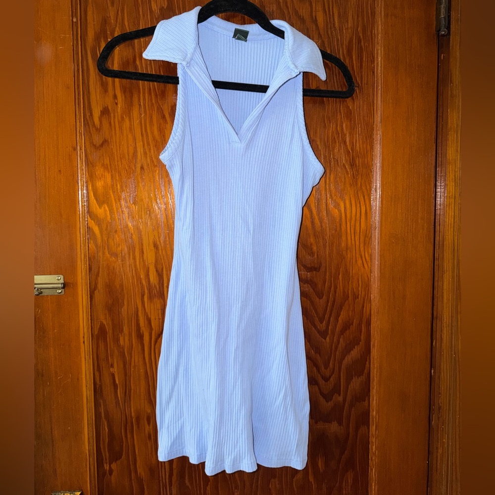 Periwinkle blue tennis dress